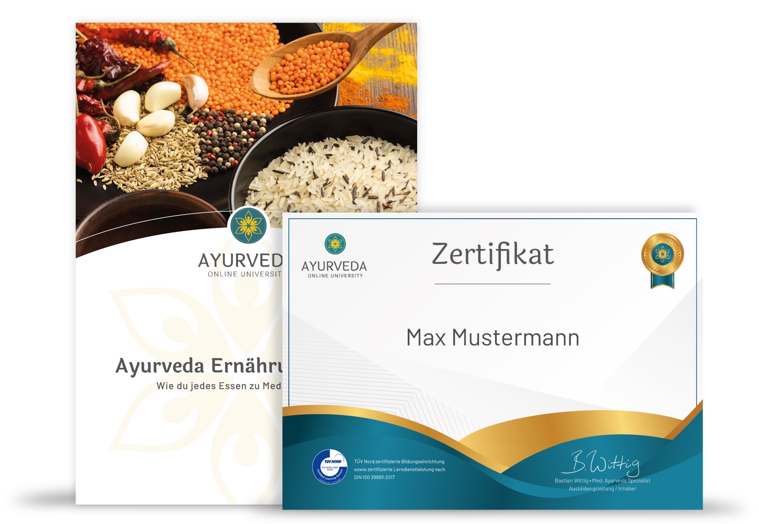 Ayurveda Ernährungscoach Unterlagen & Zertifikat