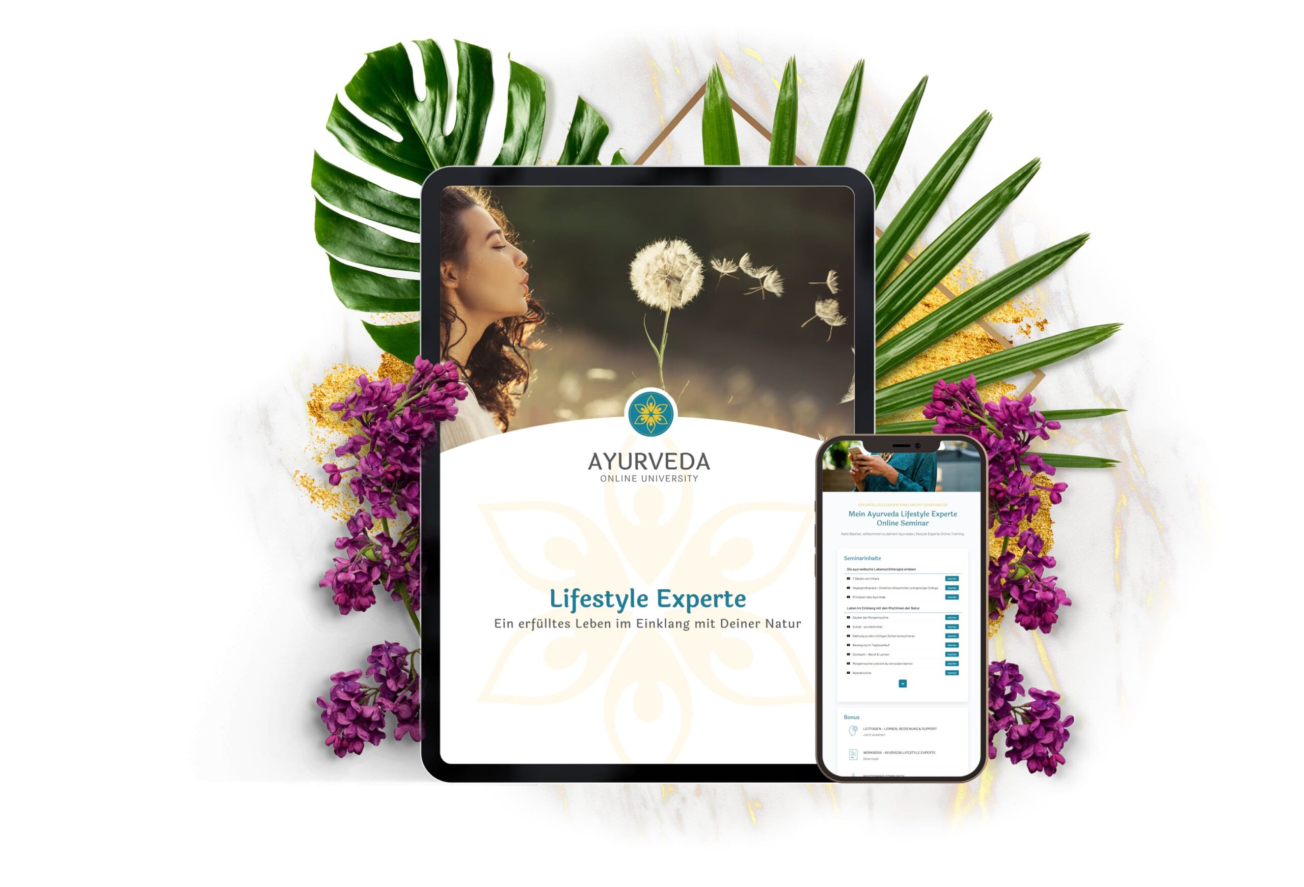 Ayurveda Lifestyle Experte Online Ausbildung