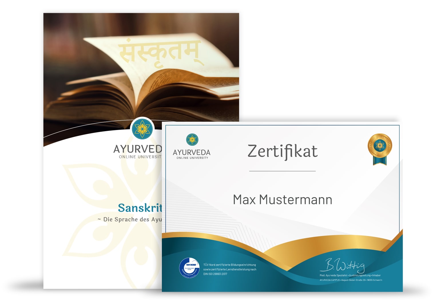 Sanskrit Grundlagenseminar - Unterlagen & Zertifikat